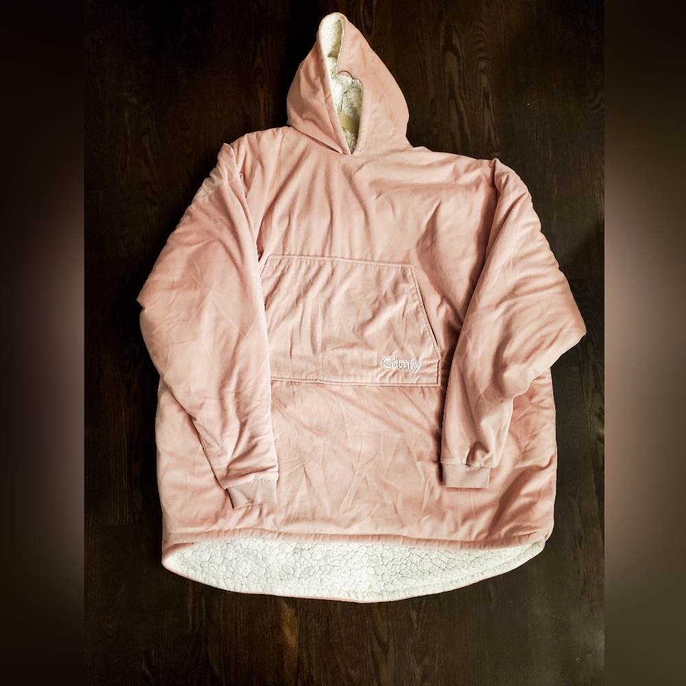 Pink "The COMFY" Hooded Sweatshirt